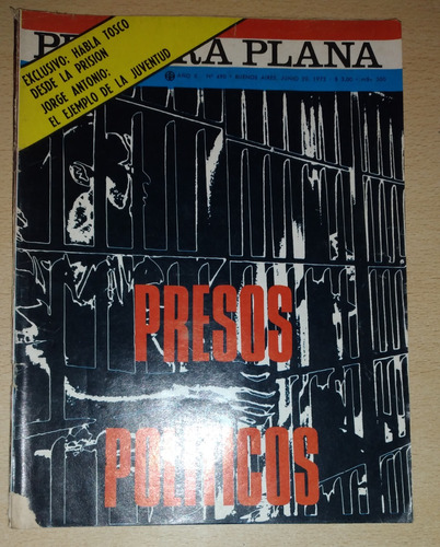 Revista Primera Plana N°490 Junio De 1972