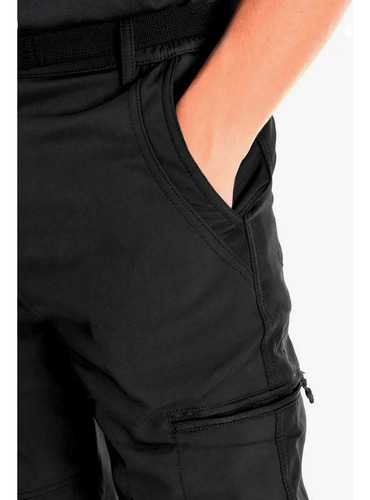 Pantalon Softshell Termico Hombre Impermeable Moto Nieve Elt