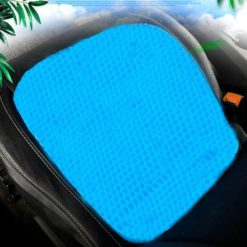 Asiento De Coche Suave Con Cojín De Gel De Silicona Ergonómi