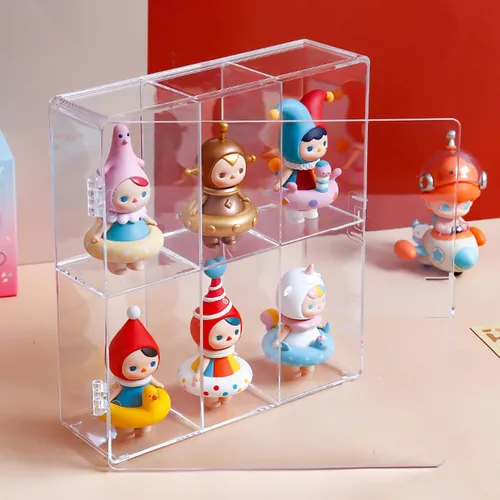 Nuevo Estante De Exhibición De Figuras De Acción 6 Rejillas