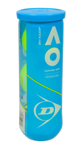 Tubo De Pelotas De Tenis Dunlop Austra X3