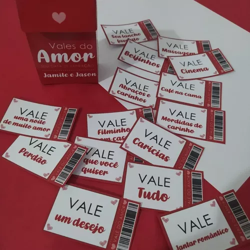 Kit Vale-Amor - Dia dos Namorados