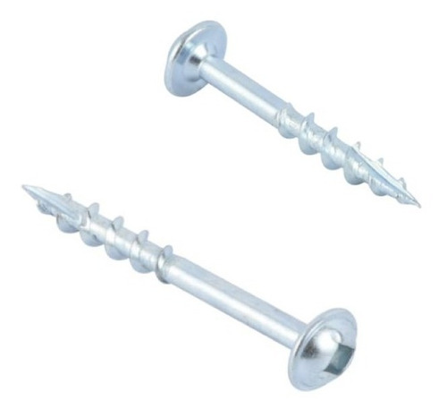 Tornillos Kreg 8# 1 ¼ O 1 ½ X 100 Unidades