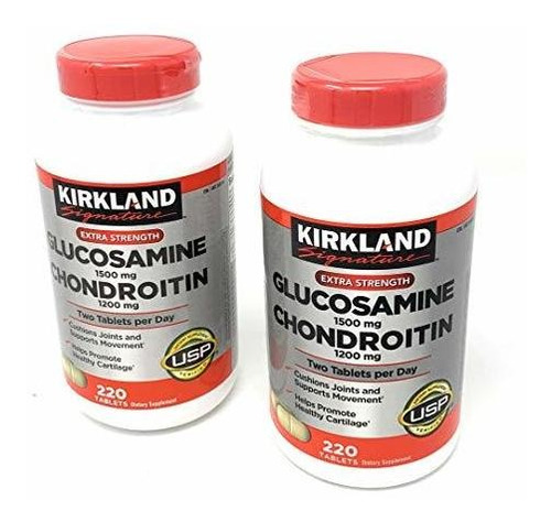 Kirkland Signature Extra Strength Glucosamina 1500mg/condro