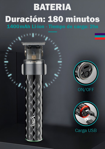 Barbeiro Vgr-v170 e máquina Stir-v170