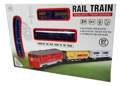 comprar Pista Tren Con Vagones Y Sonido