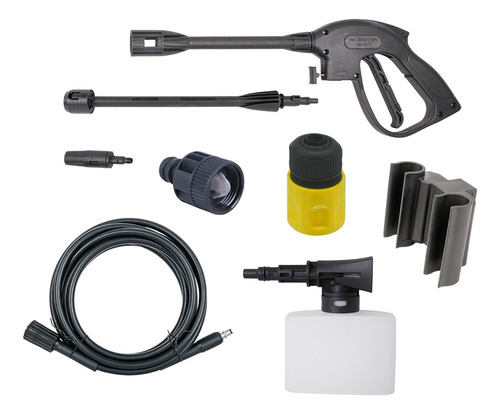 Imagen 2 de 9 de Hidrolavadora Konan Khi/1500 1500 Watts 105 Bar + Accesorios