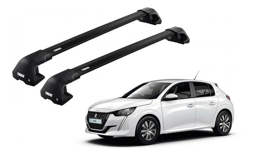 Barras Thule Peugeot 208 20- Tn / Edge Flush Black