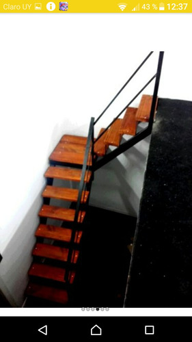 Escaleras Interior $3700 Mt Hierro Y Madera