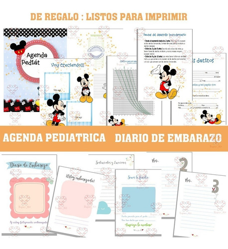 Imagen 7 de 9 de Kit Imprimible Agendas Y Planners 2022 Pack Oro + 60 Mod Sp