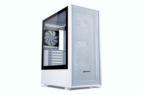 Imagen 2 de 10 de Gabinete Tecware Nexus Air Blanco Mesh Frontal 4 Coolers !!