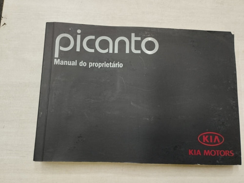 Manual Do Proprietário / Condutor Kia Picanto Usado
