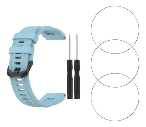 Kit Pulseira Películas Compatível Amazfit T-rex Ultra A2142