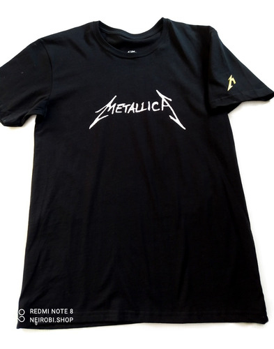 Playera Metallica Rock Calidad Premium