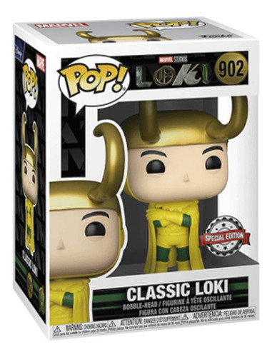 Funko Pop! Disney+ - Loki - Exclusivo - Classic Loki Viejo