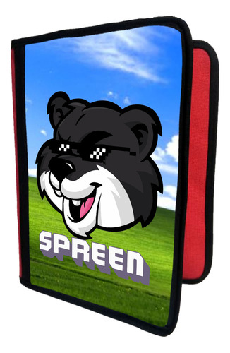 Carpeta A4 + Funda Sublimada De Youtuber Spreen T597