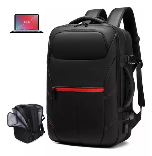 Mochila para Laptop 15.6 Pulgadas Bolso de Mujer Hombre Portátil USB de  Viaje