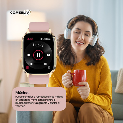 Watch Band Reloj Inteligente Para Mujer Serie Smartwatch 6 3