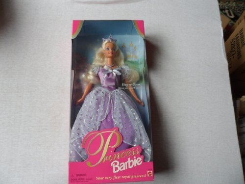1997 Princesa Barbie En Vestido Morado