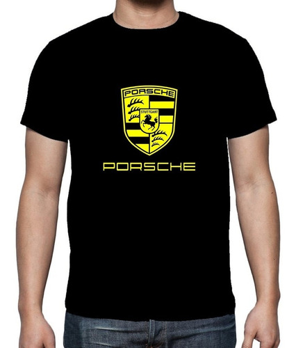 Remera Porsche Autos Algodón Calidad (premium)