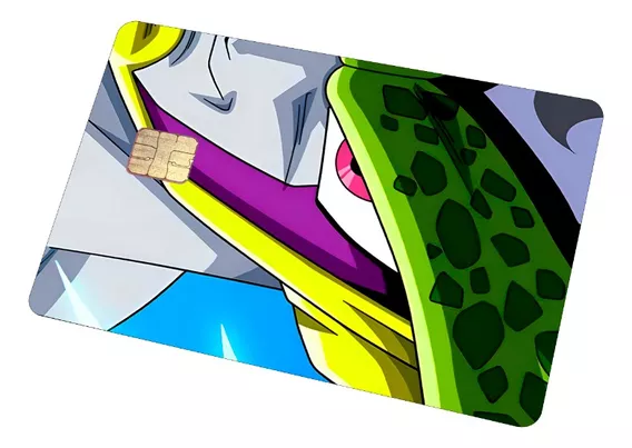 Sticker Para Tarjeta Nuevo Dragon Ball Cell Dragon Ball