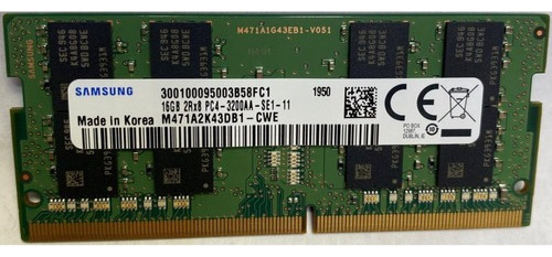 Ram Ddr4 16gb Samsung 3200 2666 Mhz Laptop Notebook Nuevas