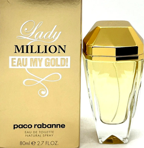 Paco Rabanne Lady Million Eau My Gold Edt 80ml