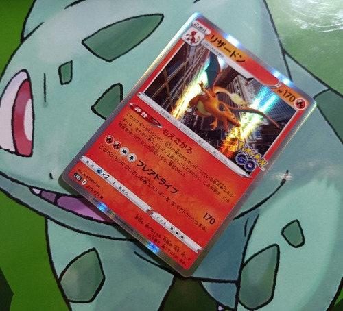 Carta Pokémon Charizard Japonés, Original Nueva 