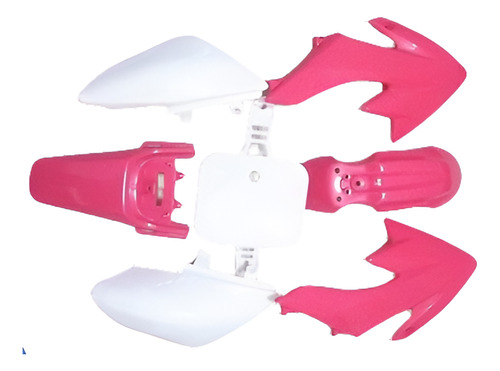 Pink Plastics Body Kit Fender Faring Para Honda Crf Xr 50 Cr