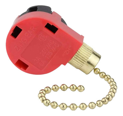 Interruptor De Ventilador De Techo Queenly-3 Piezas, 3 Veloc