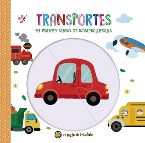 Transportes - Mi Primer Libro De Rompecabezas Libro Infantil