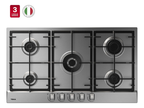 Encimera Gas Teka Gsc 95330 Sba Ix But 5 Quemadores Inox