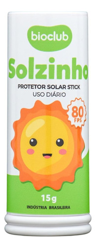 Protetor Solar Bastão Stik Baby 80 Ftps Natural Resiste Água