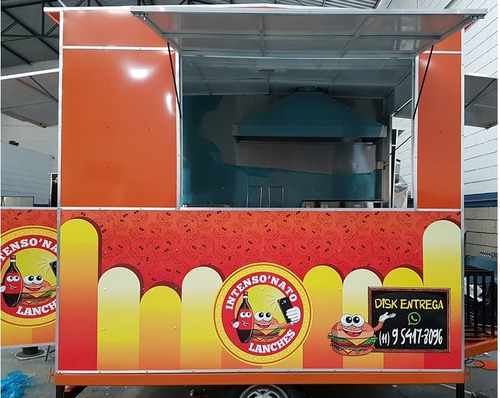 Imagem 6 de 14 de Trailer Carretinha Food Truck Food Trailer Treiler