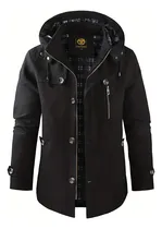 Comprar Chaqueta Cortavientos Con Capucha Y Abrigo Para Hombre