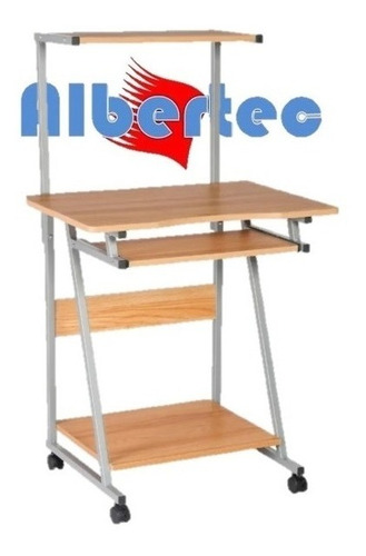 Escritorio Ergonómico Multinivel Color Roble (Usado)