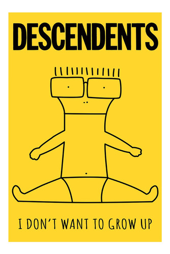 Descendents I Don't Want To Grow Up Poster Po160 30x45 Punk