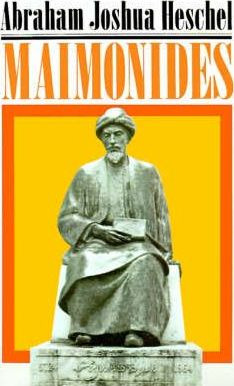 Libro Maimonides - Abraham Joshua Heschel