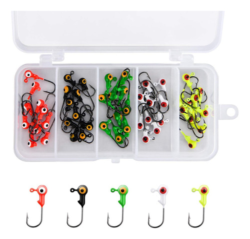 Kit Accesorios Pesca Premium Magreel 50pcs Diseño Realista