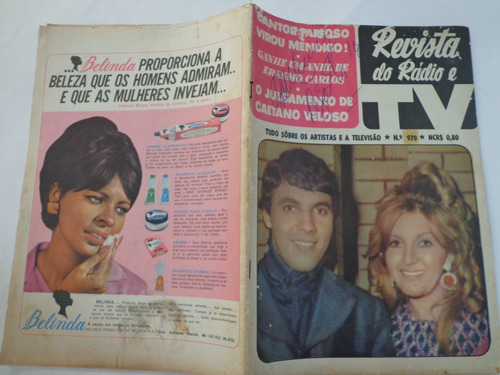Revista Do Rádio 970 Abril 1968 Rita Pavone Chico Buarque