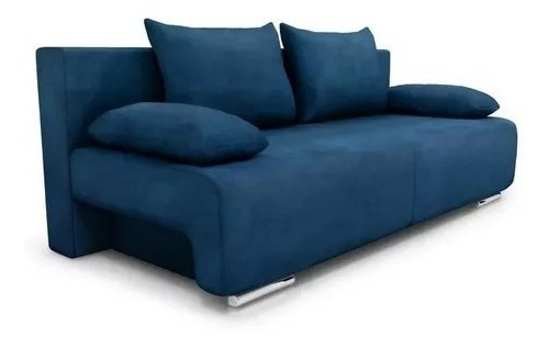 Sofa Cama 2 Plazas 2 Cuerpos Baul Living  