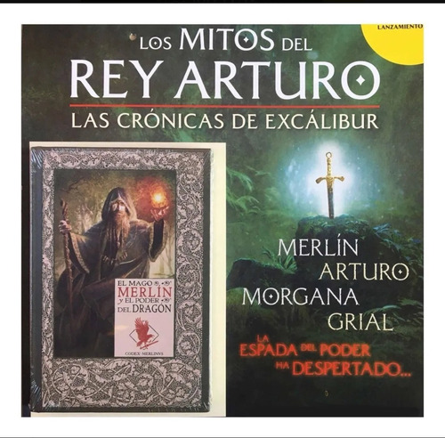 Los Mitos Del Rey Arturo #1 El Mago Merlin Y El Poder Del D.