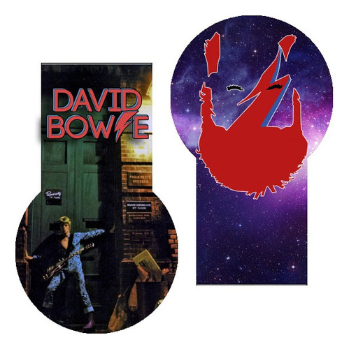 Marcador Magnético Personalizado Rock - David Bowie