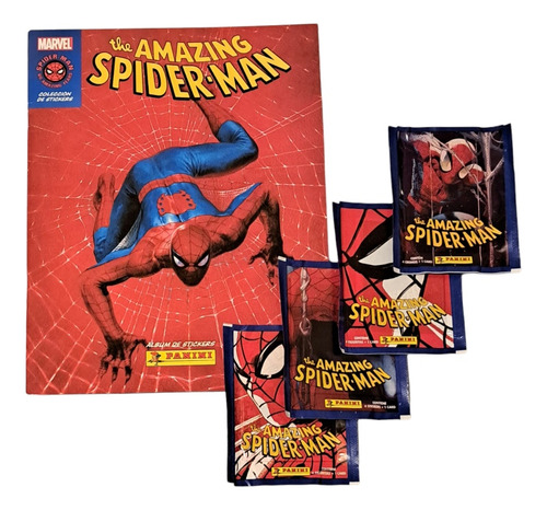 Album Amazing Spiderman + 30 Sobres De Laminas