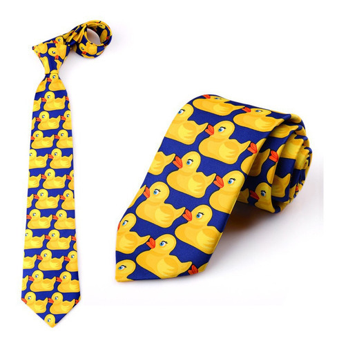 Corbata Divertida Patito Amarillo Color Not Specified