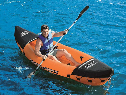 Kayak Inflable 1ó2 Plazas Bestway Lite-rapid X2 Con Un Remo
