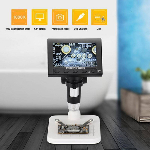 Profissional Microscópio Solda 1000x4,3 720p Lupa Lcd