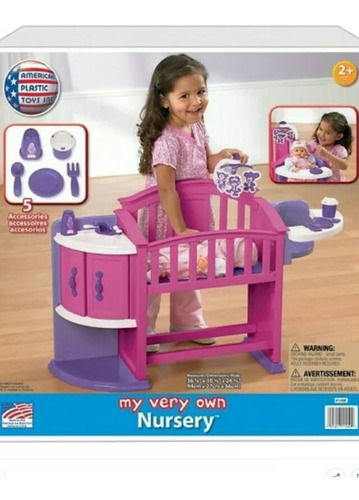 Set Para El Cuidado De Muñecas De American Plastic Toys. 