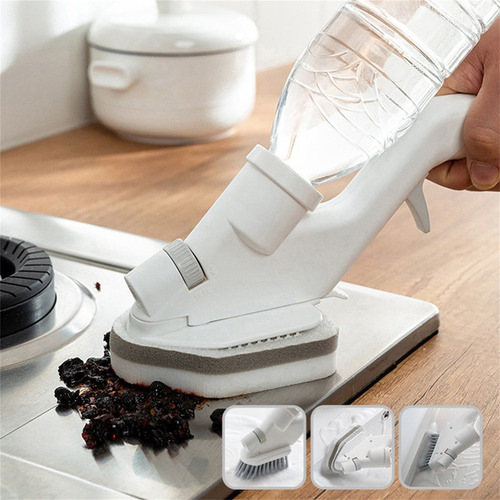 W Set De Limpieza Con Rociador De Agua Con Raspador De