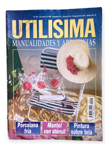 Revista Utilísima / Manualidades - Buen Estado - Año 1999